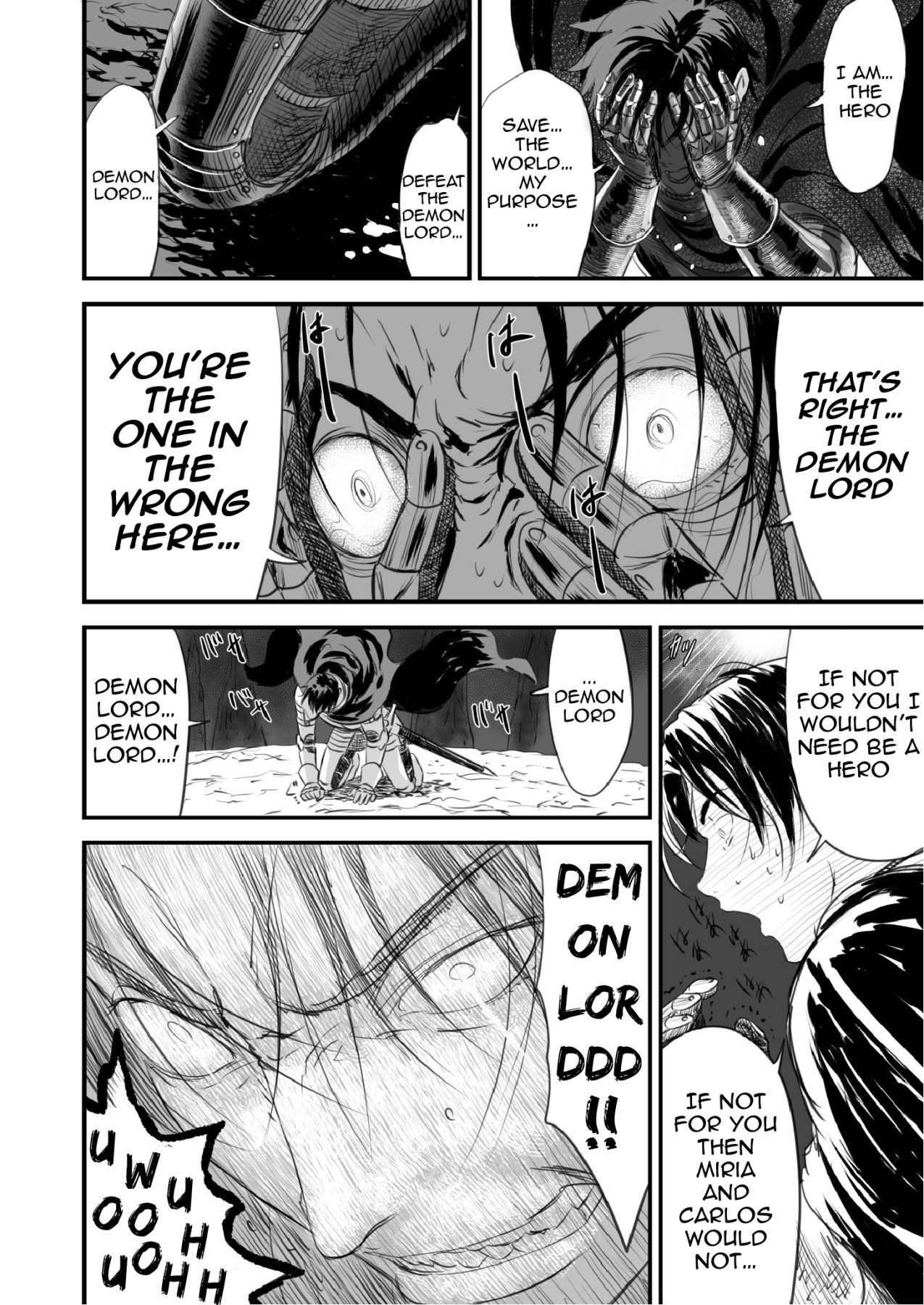 Hentai Manga Comic-The End of the Line for the Cuckold Hero-Read-31